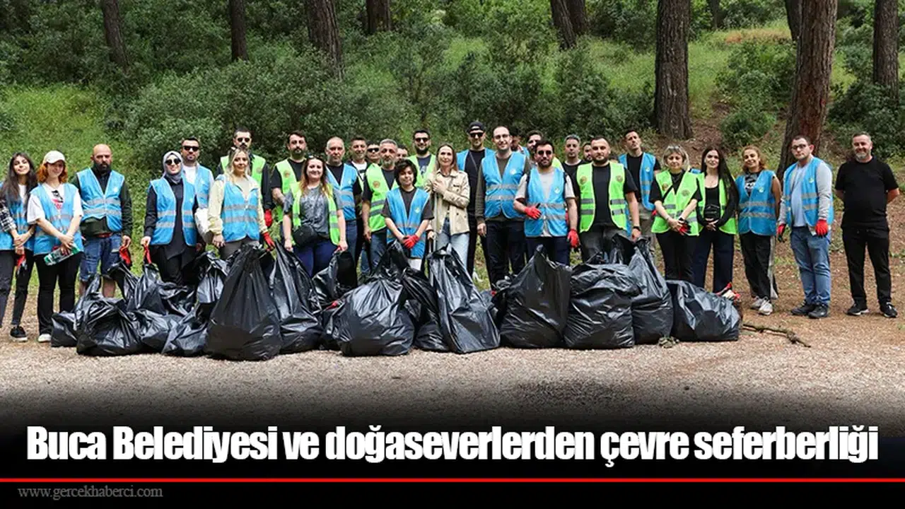 Buca Belediyesi ve doğaseverlerden çevre seferberliği