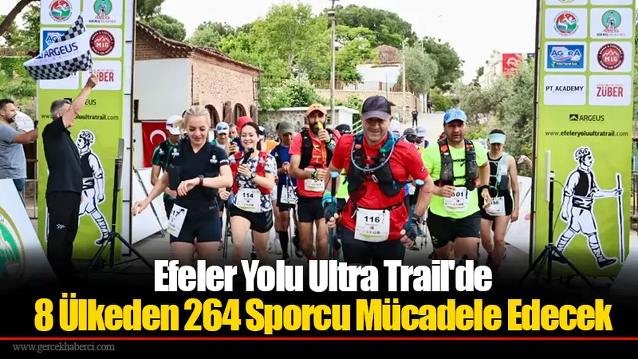 Efeler Yolu Ultra Trail'de 8 Ülkeden 264 Sporcu Mücadele Edecek