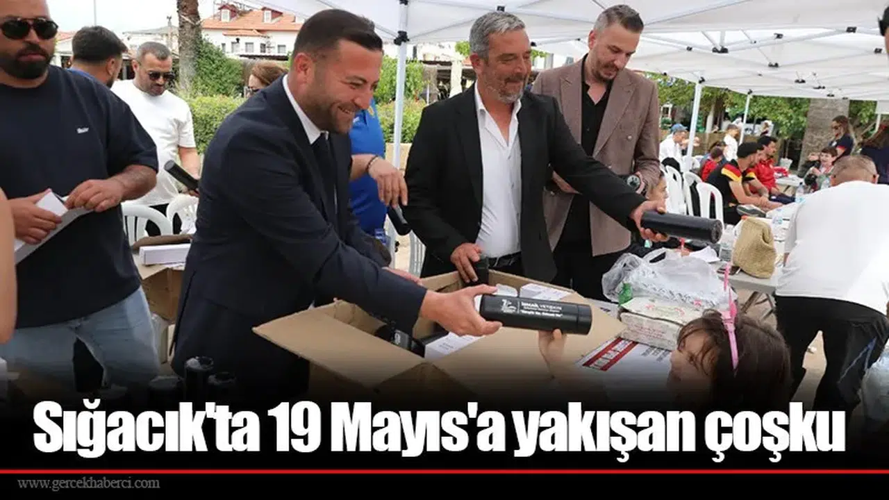 Sığacık'ta 19 Mayıs'a Yakışan Çoşku