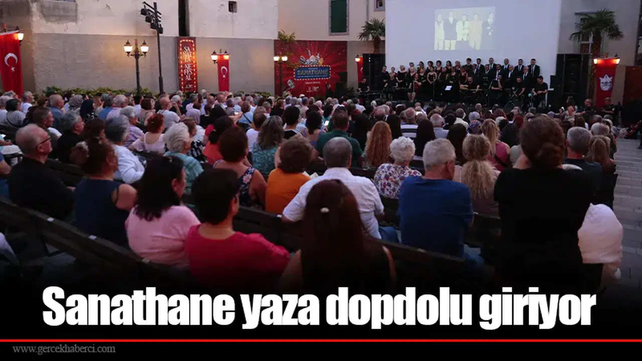 Sanathane yaza dopdolu giriyor
