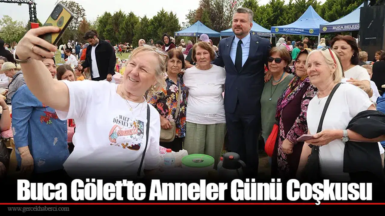 Buca Gölet'te Anneler Günü Coşkusu