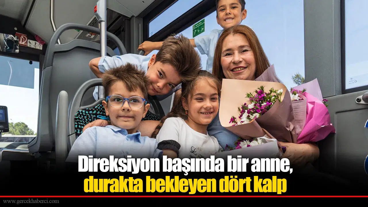 Direksiyon Başında Bir Anne, Durakta Bekleyen Dört Kalp