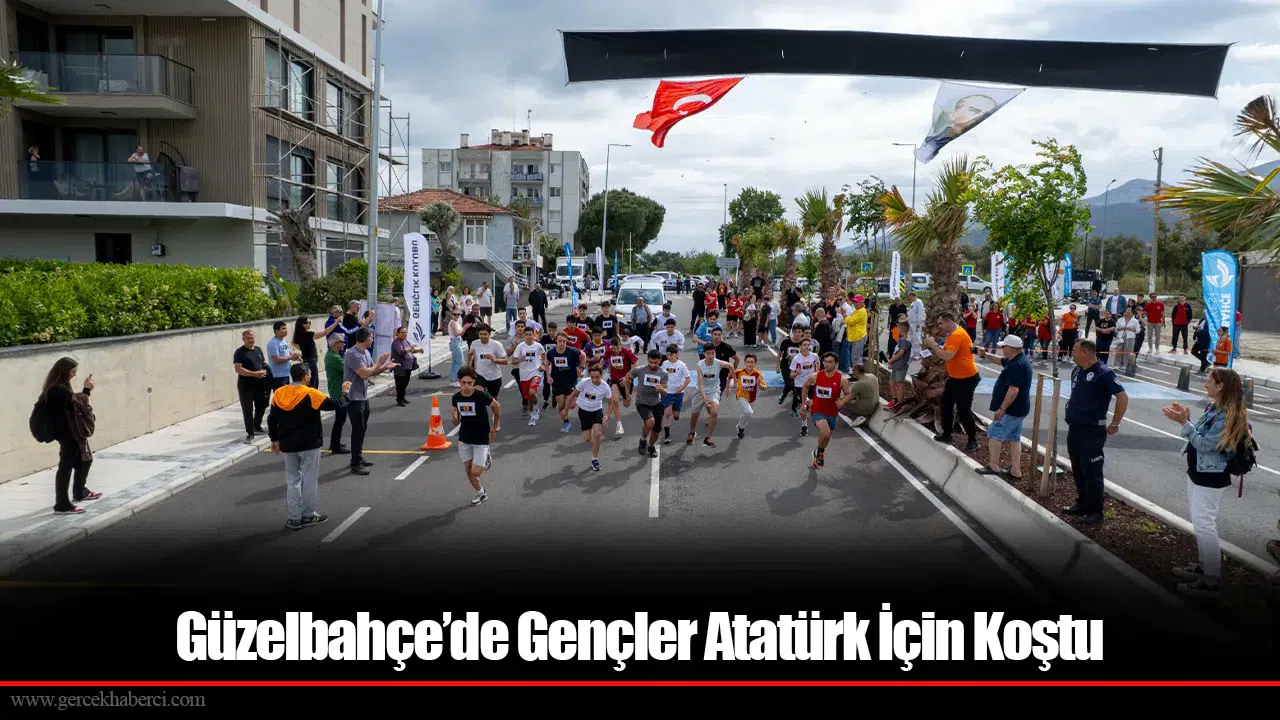 Güzelbahçe’de Gençler Atatürk için Koştu