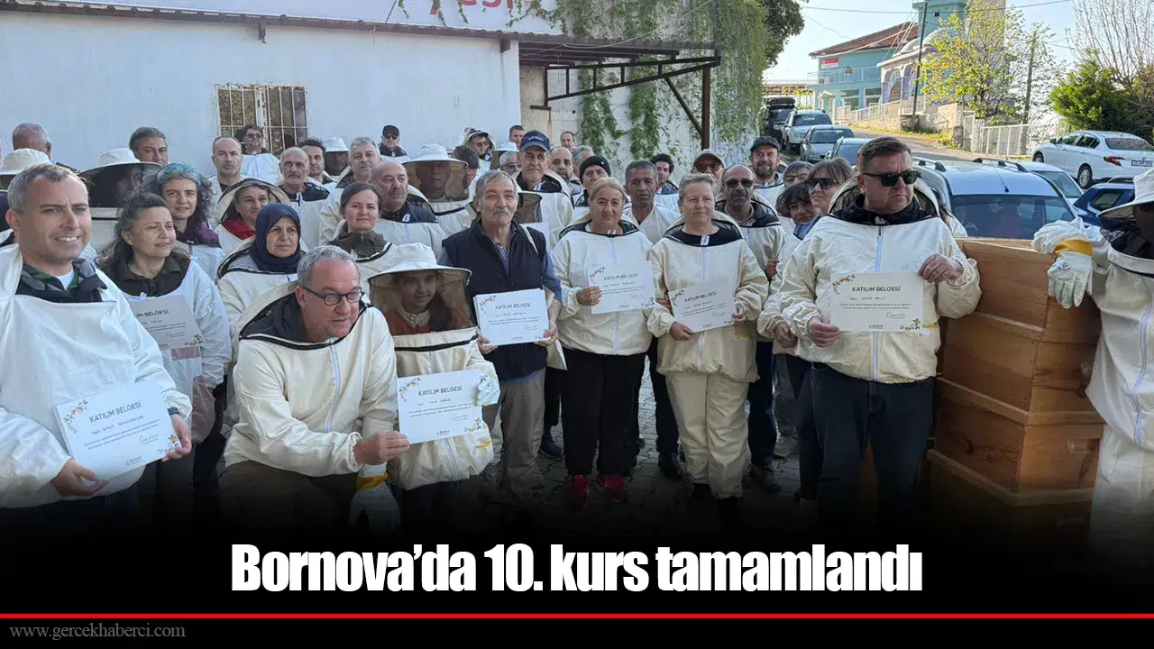 Bornova’da 10. kurs tamamlandı