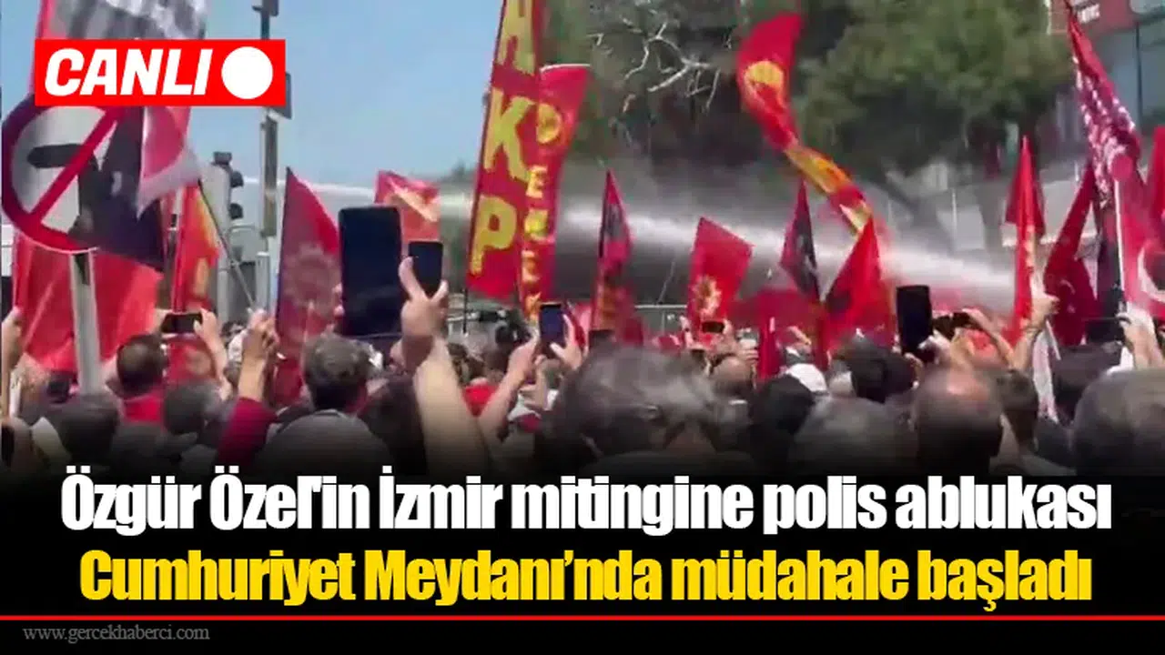 Cumhuriyet Meydanı’nda müdahale başladı