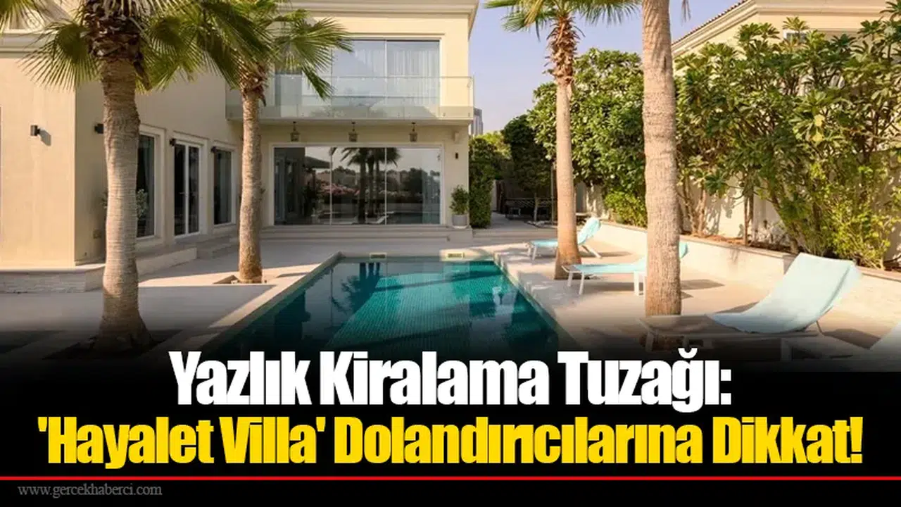 Yazlık Kiralama Tuzağı: 'Hayalet Villa' Dolandırıcılarına Dikkat!