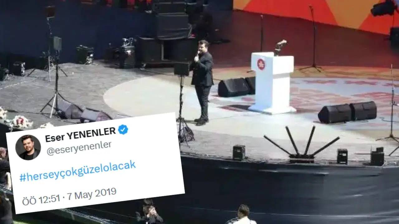 Yıllar önceki İmamoğlu paylaşımı Eser Yenenler'in başını yaktı