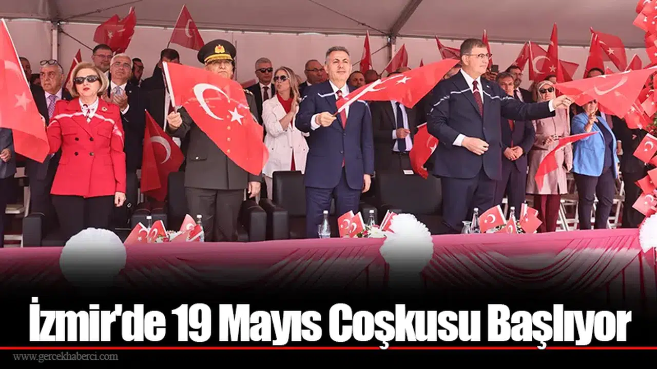 İzmir'de 19 Mayıs Coşkusu Başlıyor