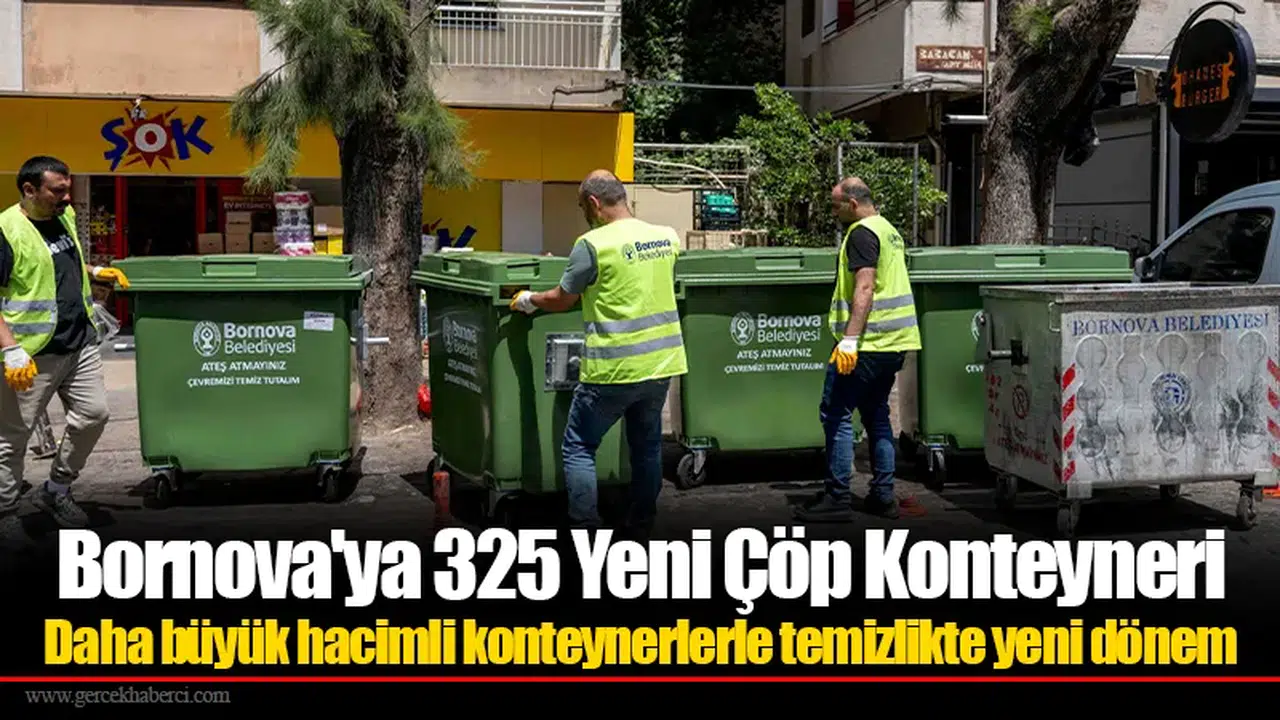 Daha büyük hacimli konteynerlerle temizlikte yeni dönem