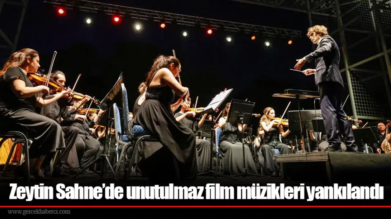 Zeytin Sahne’de unutulmaz film müzikleri yankılandı