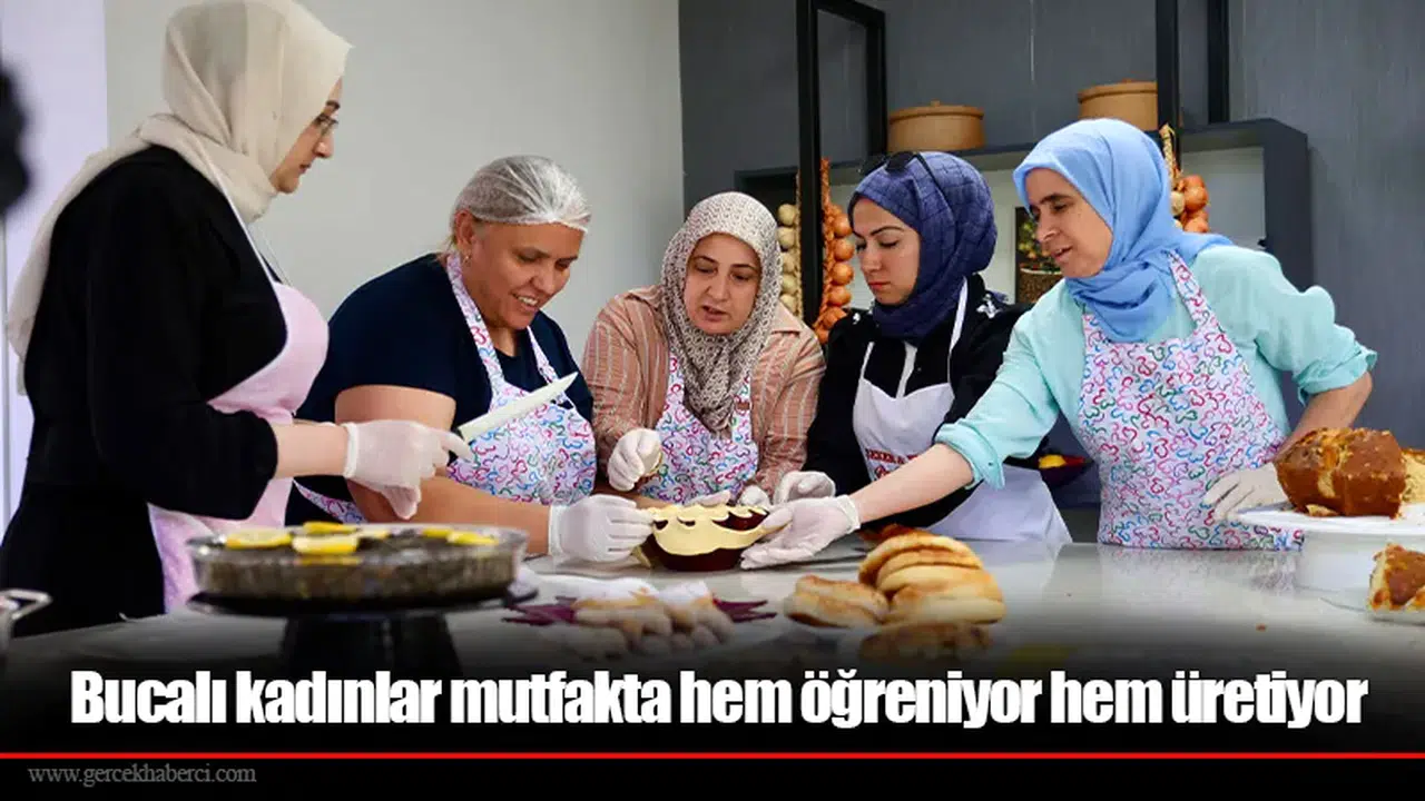 Buca'daki aşçılık kursları, kadınlara meslek ve sosyal yaşam fırsatları sunuyor!