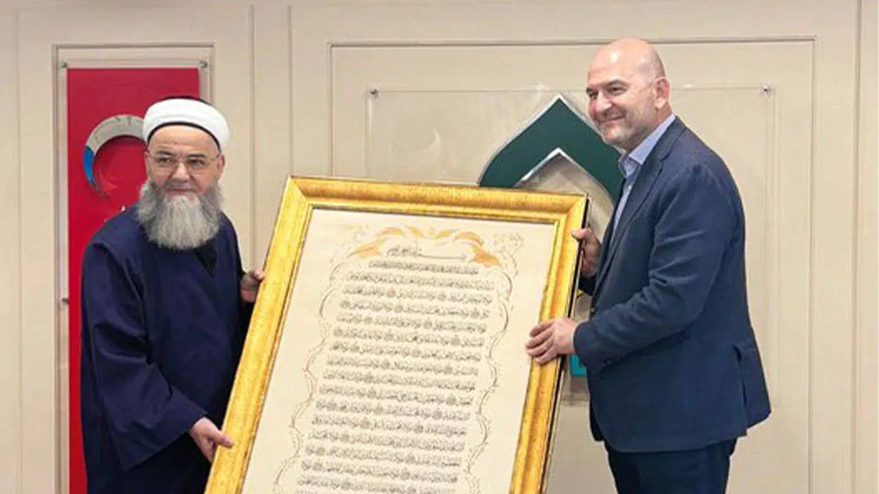 Süleyman Soylu, Ahmet Mahmut Ünlü ile bir araya geldi