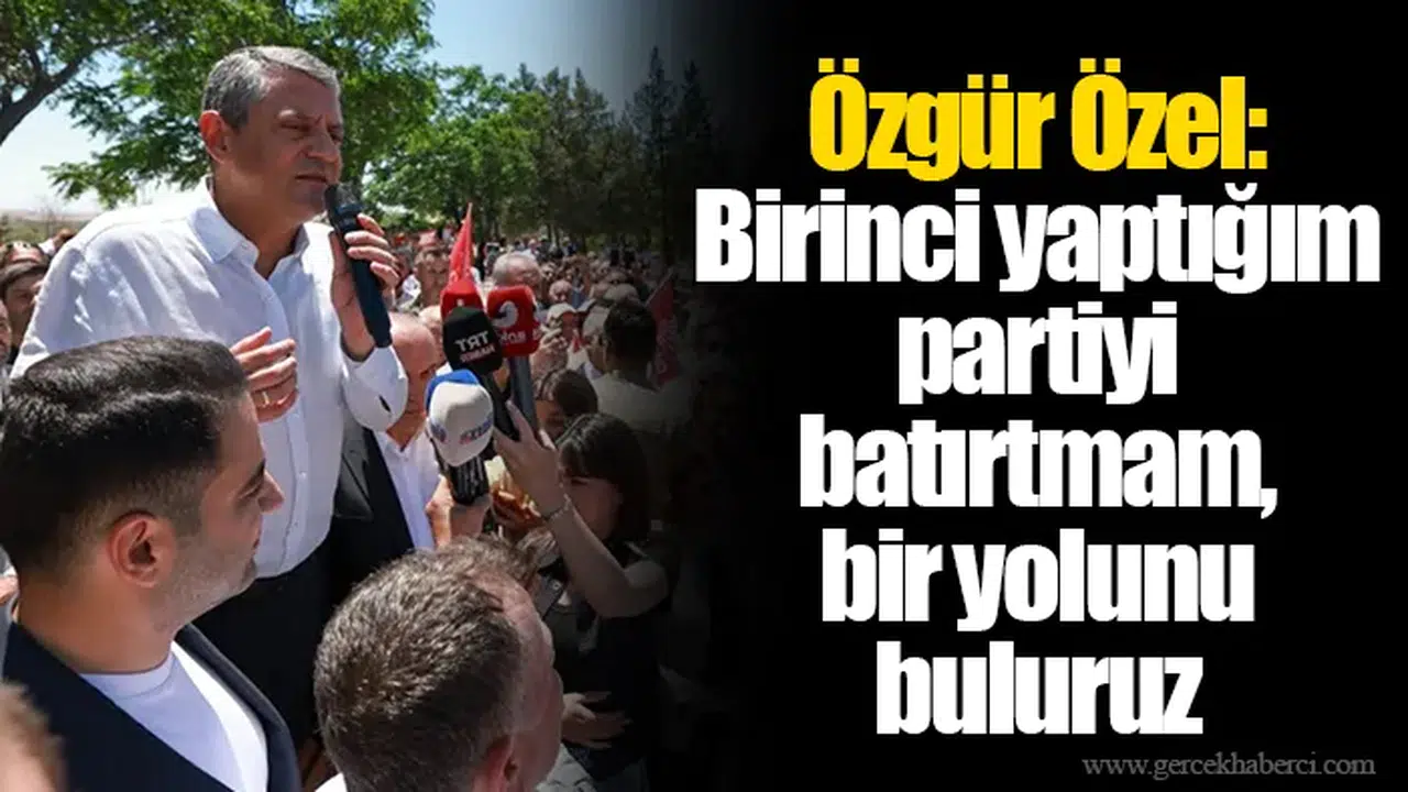 Özgür Özel'den parti yönetimine seçim uyarısı