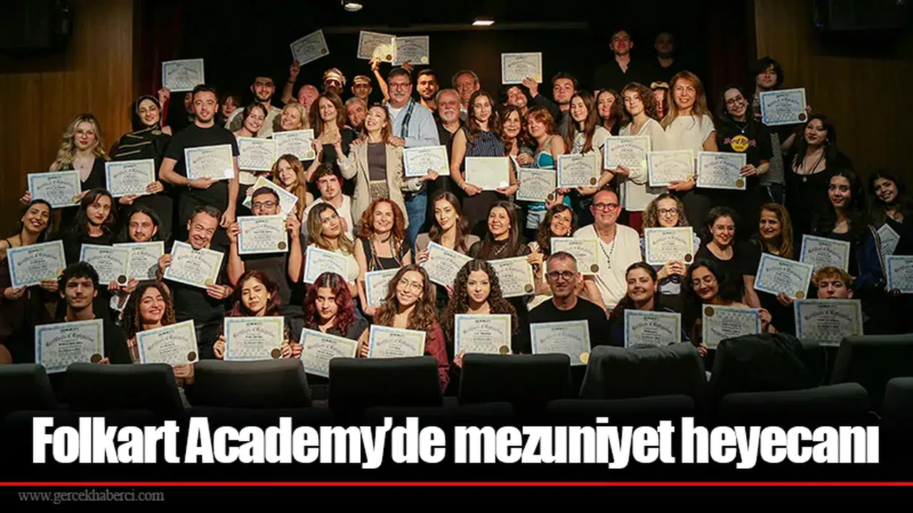 Folkart Academy’de mezuniyet heyecanı