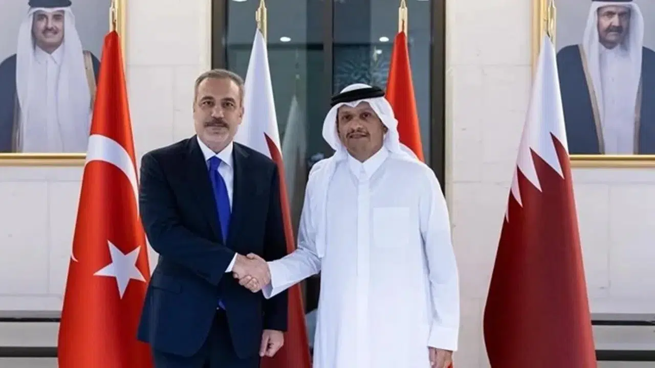 Fidan ve Al Sani İran-ABD müzakerelerini görüştü