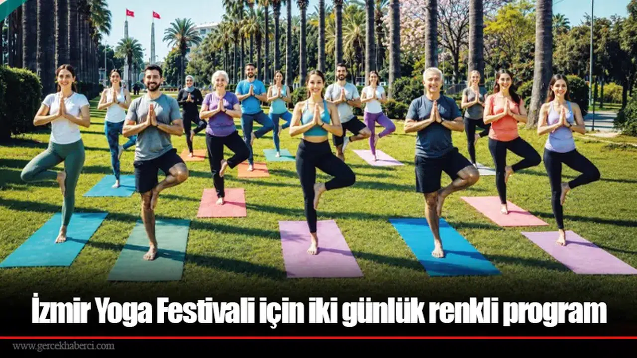 İzmir Yoga Festivali için iki günlük renkli program
