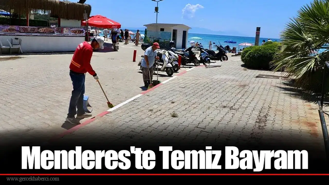 Menderes'te Temiz Bayram