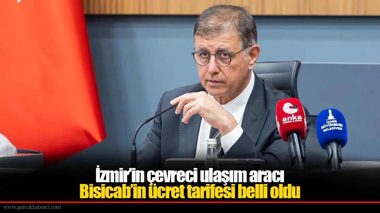 İzmir’in çevreci ulaşım aracı Bisicab’in ücret tarifesi belli oldu