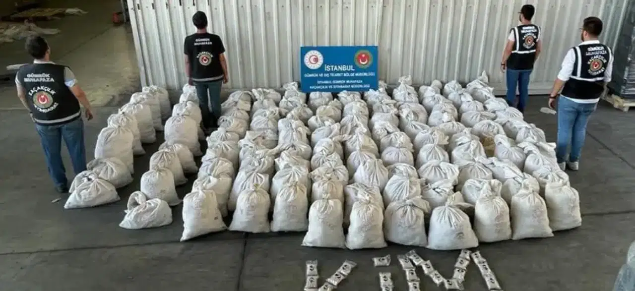 Gümrüklerde 3,5 yılda 108,7 ton uyuşturucu ele geçirildi