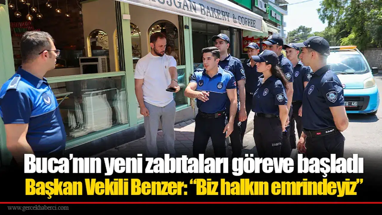 Buca’nın yeni zabıtaları göreve başladı