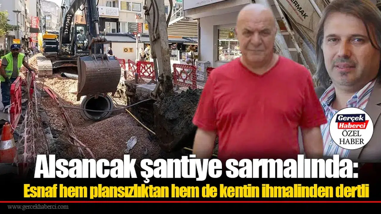 Alsancak şantiye sarmalında: Esnaf hem plansızlıktan hem de kentin ihmalinden dertli
