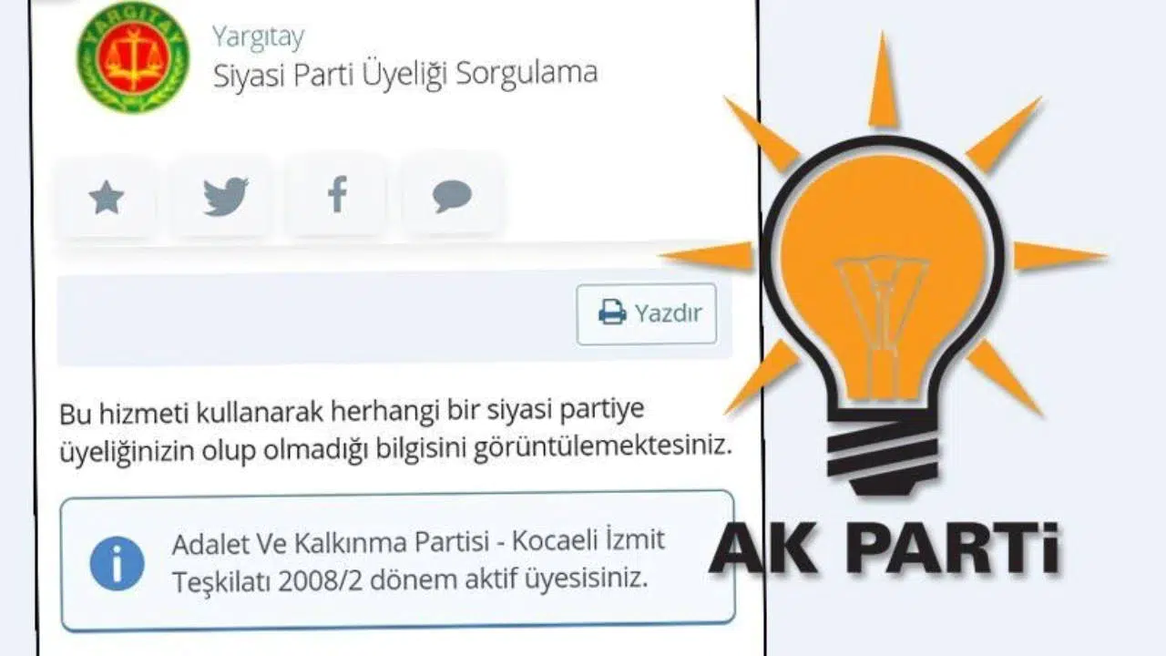 İstifa etmek bile yetmedi: AK Parti'ye yeniden üye yapıldı