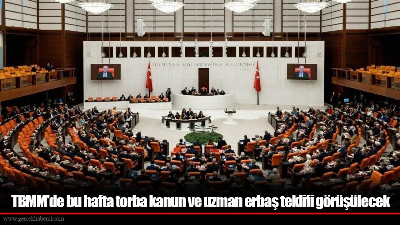 TBMM'de bu hafta torba kanun ve uzman erbaş teklifi görüşülecek