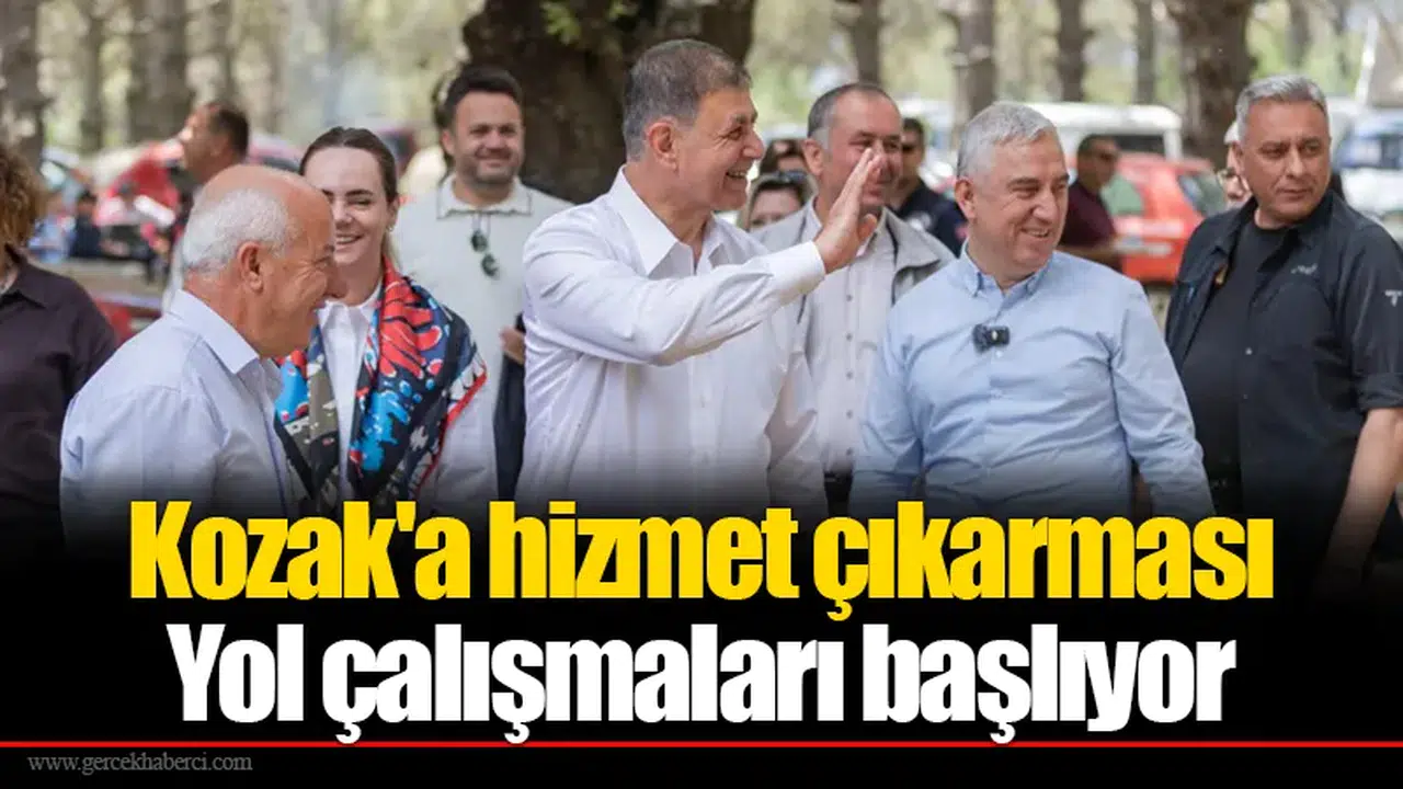 Kozak'a hizmet çıkarması: Yol çalışmaları başlıyor