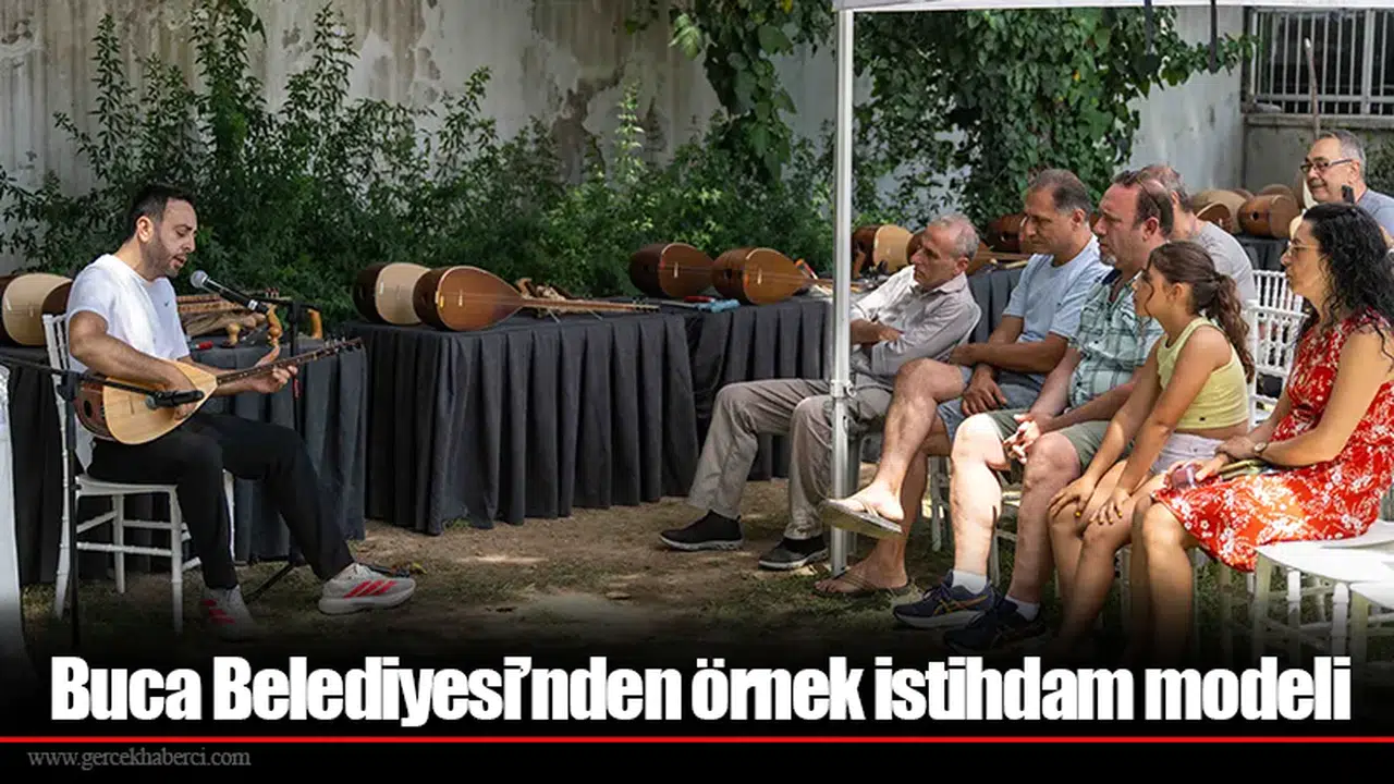 Bornova’da çalgı yapımının büyüsü yaşandı