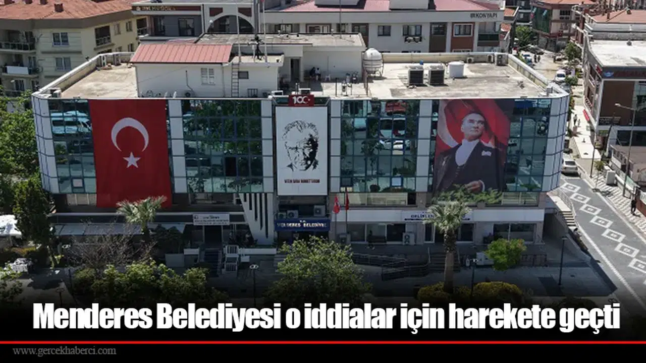 Menderes Belediyesi o iddialar için harekete geçti: Suç duyurusu