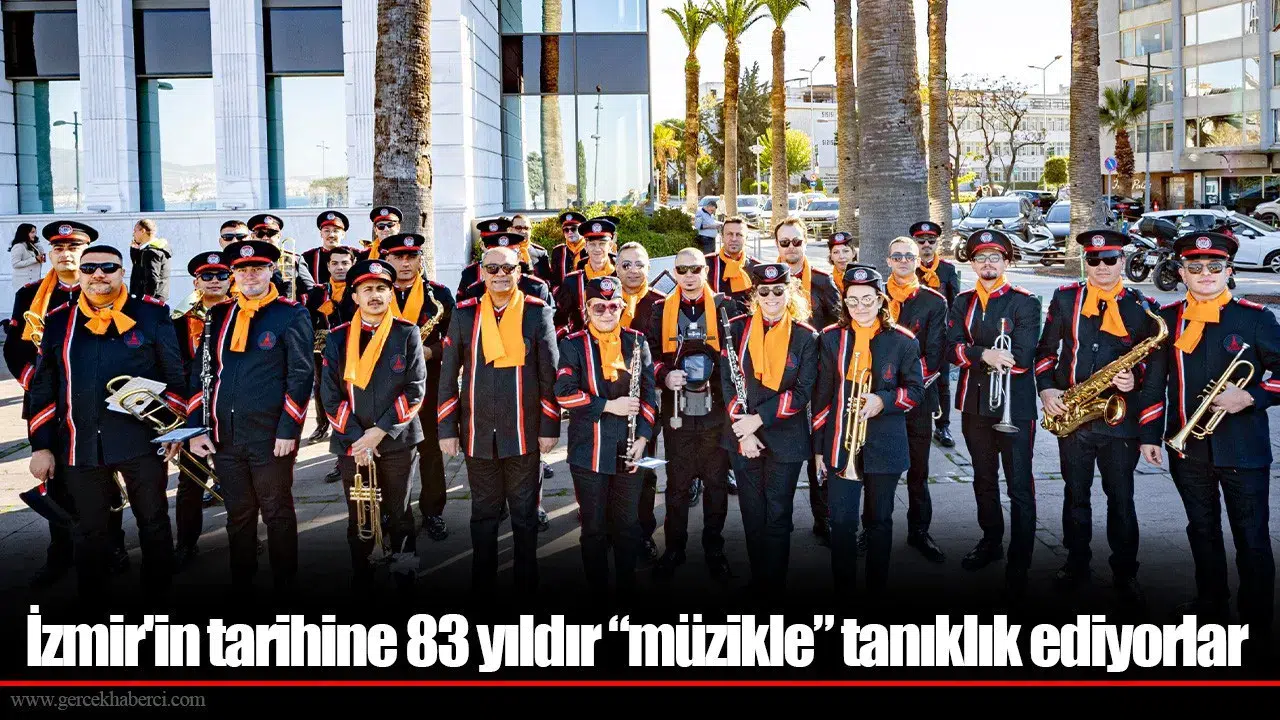 İzmir Büyükşehir Belediyesi Bandosu 83 yıl boyunca müzikle dolup taşan bir geleneği sürdürüyor