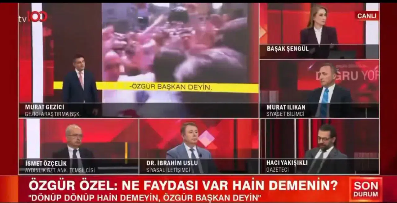 Cemil Çiçek'ten Hacı Yakışıklı'nın Tv100'deki Sözlerine Tepki: Tek Dertleri İmamoğlu'nu Ekarte Etmek
