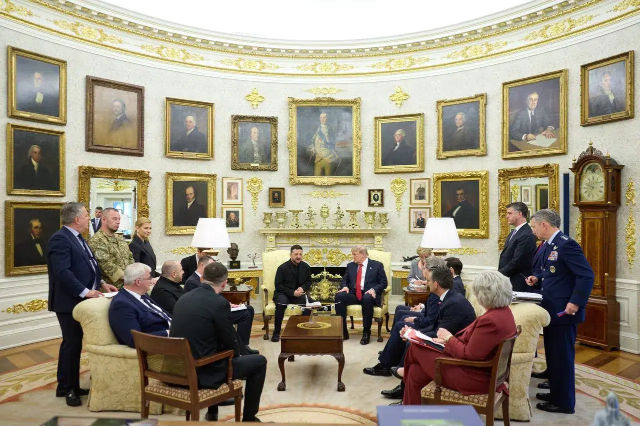 Trump, Graham’ın cenazesi için gelen Zelenskiy ile görüştü