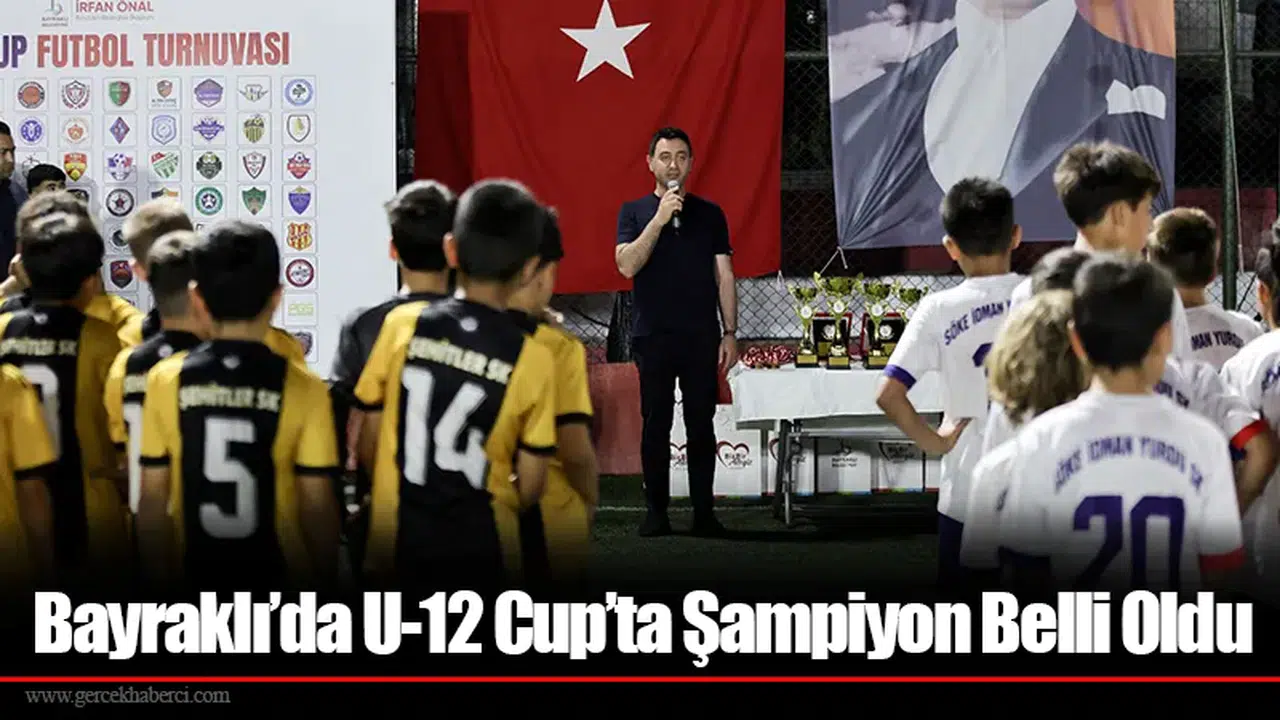 Bayraklı’da U-12 Cup’ta Şampiyon Belli Oldu