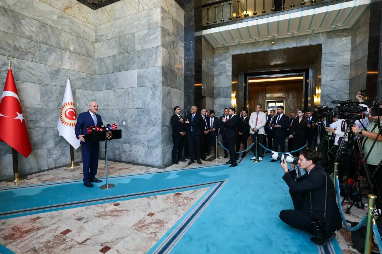 Çerçeve yasa için parti turu tamamlandı Kurtulmuş takvimi açıkladı
