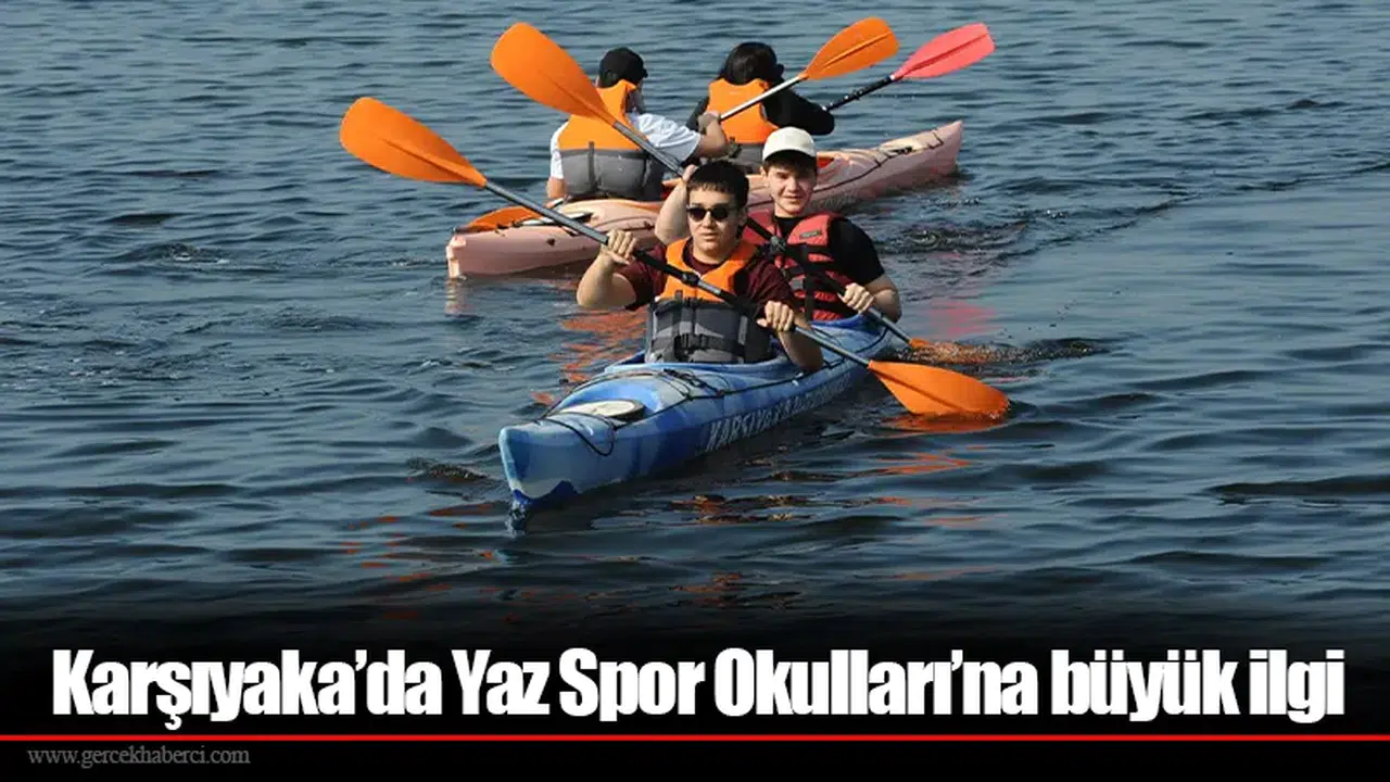 Karşıyaka’da Yaz Spor Okulları’na büyük ilgi