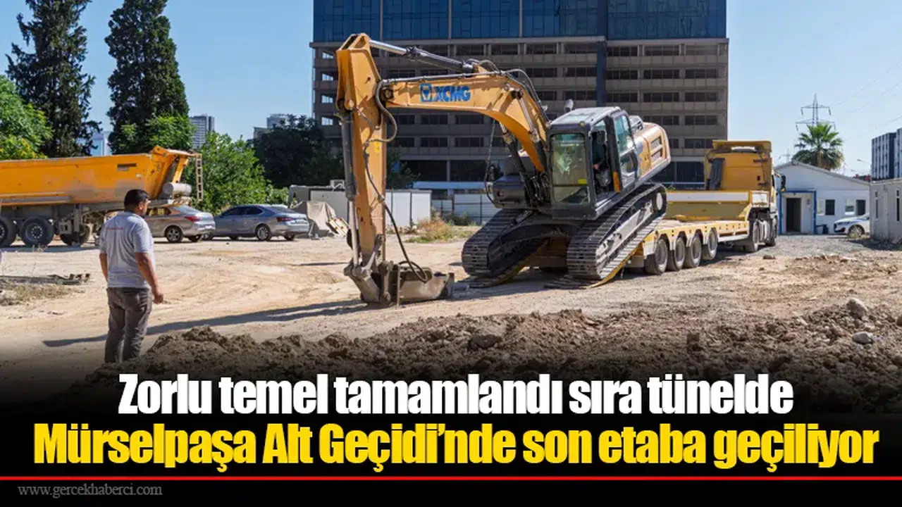 Mürselpaşa Alt Geçidi’nde son etaba geçiliyor