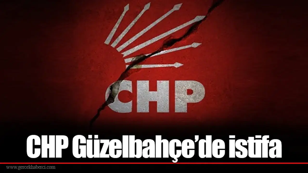 CHP Güzelbahçe’de istifa