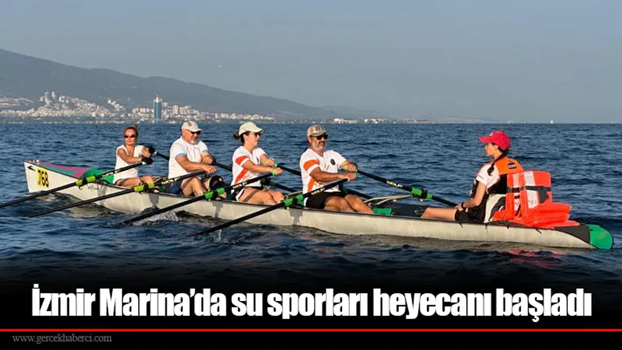 İzmir Marina’da su sporları heyecanı başladı