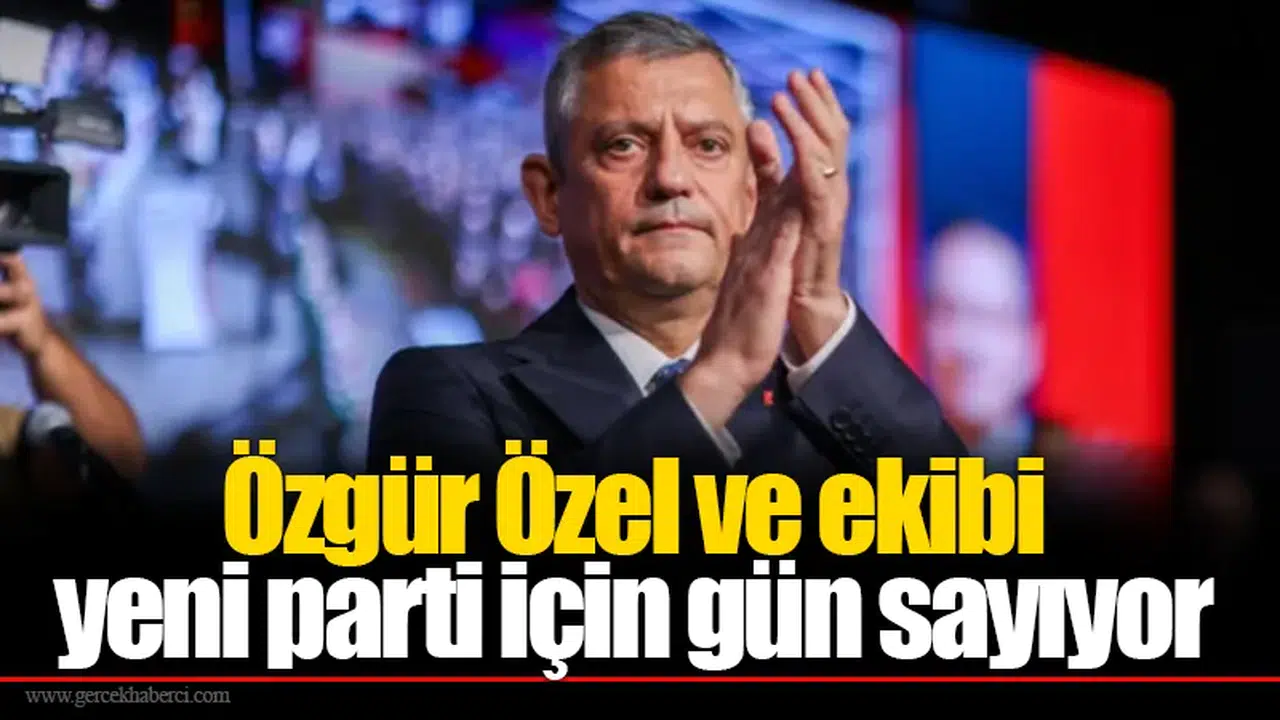 Özgür Özel ve ekibi yeni parti için gün sayıyor