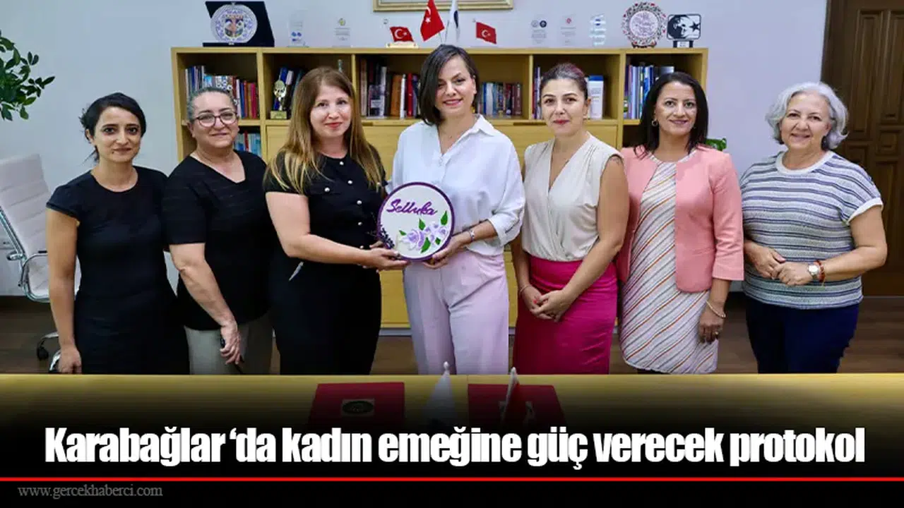 Karabağlar ‘da kadın emeğine güç verecek protokol