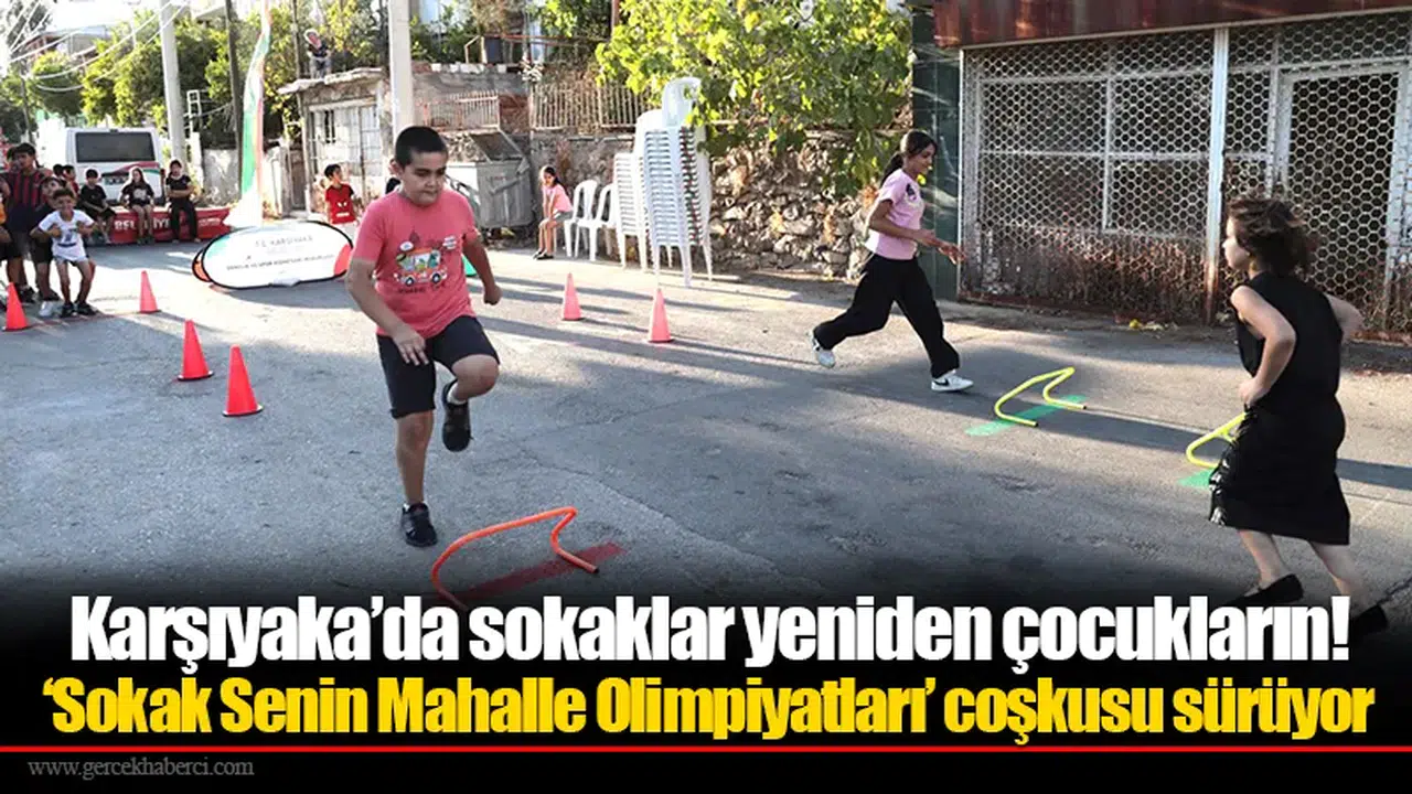 Karşıyaka’da sokaklar yeniden çocukların!