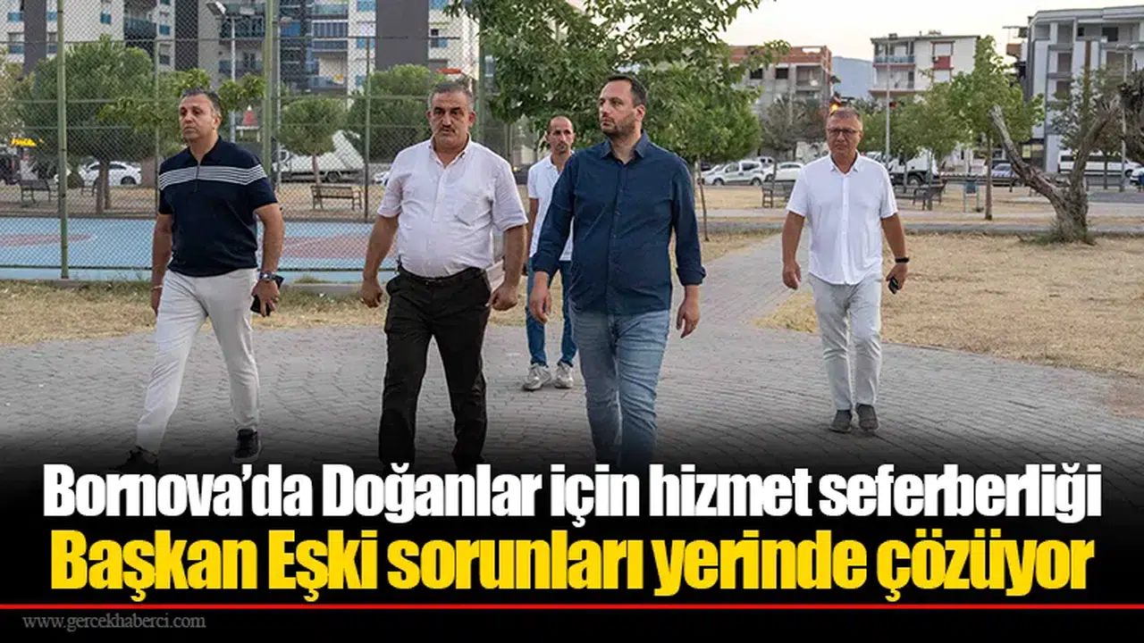 Bornova’da Doğanlar için hizmet seferberliği