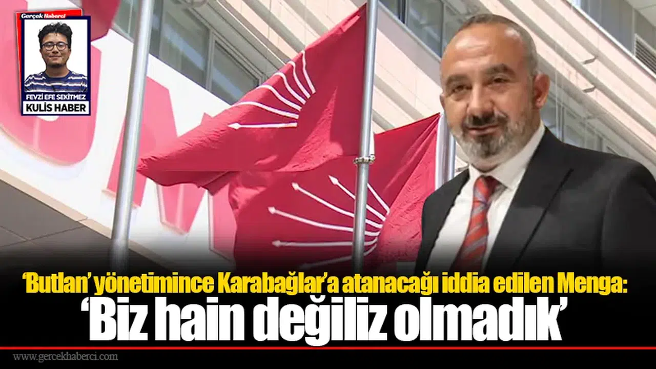 ‘Butlan’ yönetimince Karabağlar’a atanacağı iddia edilen Menga:  ‘Biz hain değiliz olmadık’