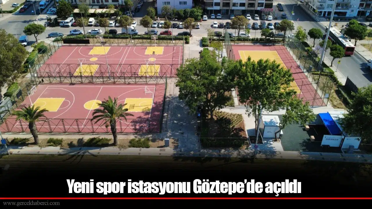 İzmir'de Açık Havada Spor Yapmayı Kolaylaştıran Yeni İstasyon Göztepe'de Açıldı