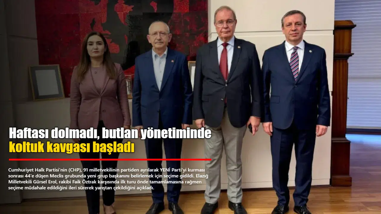 Haftası dolmadı, butlan yönetiminde koltuk kavgası başladı