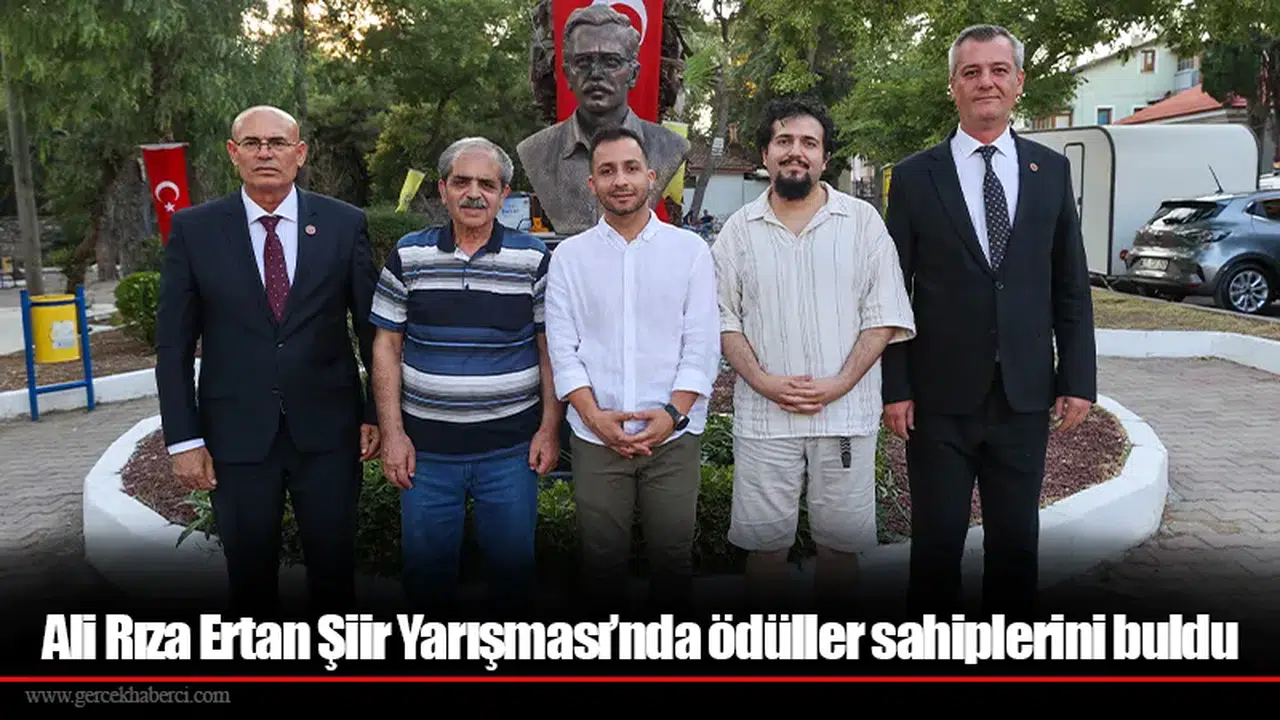 Ali Rıza Ertan Şiir Yarışması’nda ödüller sahiplerini buldu