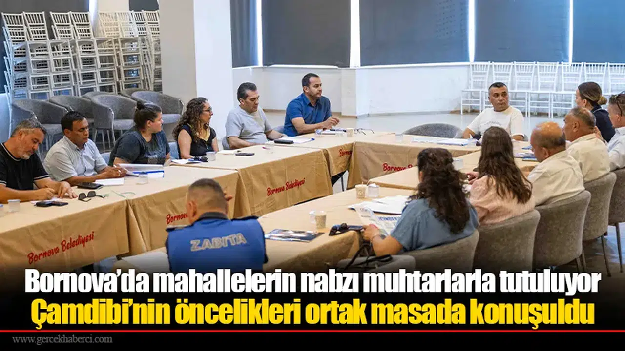 Bornova’da mahallelerin nabzı muhtarlarla tutuluyor