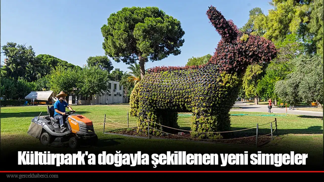 Kültürpark'a doğayla şekillenen yeni simgeler