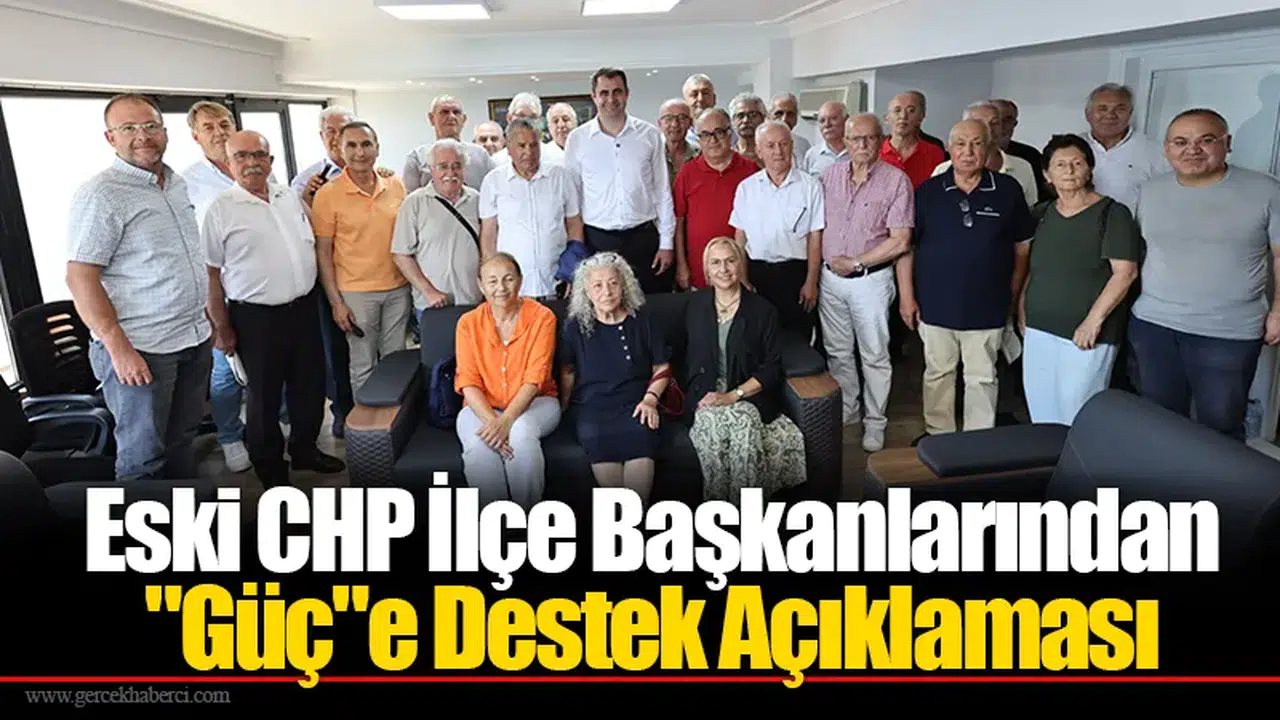 Eski CHP İlçe Başkanlarından "Güç"e Destek Açıklaması